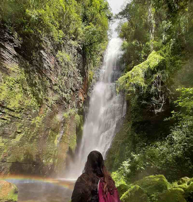 Cachoeira da Pedra Furada - Benedito Novo - Vale Europeu Catarinense - Estado de Santa Catarina - Regio Sul - Brasil