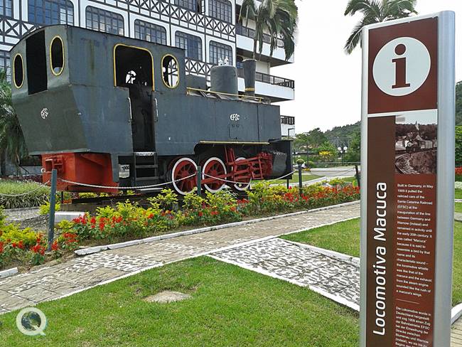 Locomotiva Macuca - Blumenau - Santa Catarina - Regio Sul - Brasil