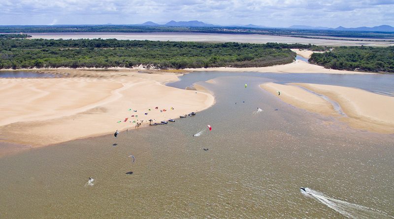 Praia do Rio Branco - Boa Vista - Estado de Roraima - Regio Norte - Brasil