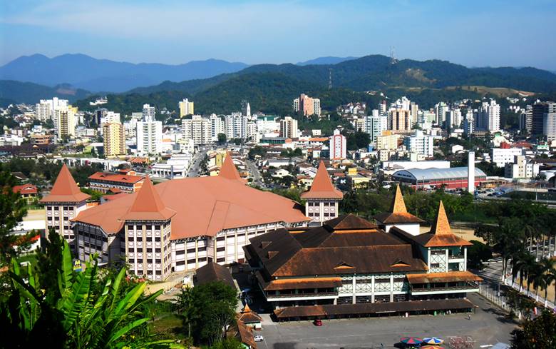 Centro de Brusque - Brusque - Estado de Santa Catarina - Regio Sul - Brasil
