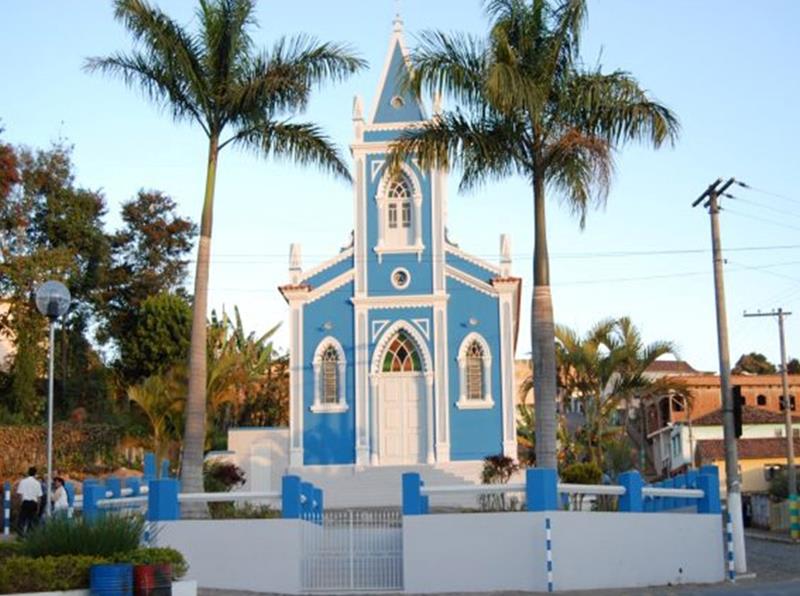Igreja do Rosrio - Lagoa Dourada - Estado de Minas Gerais - Regio Sudeste - Brasil