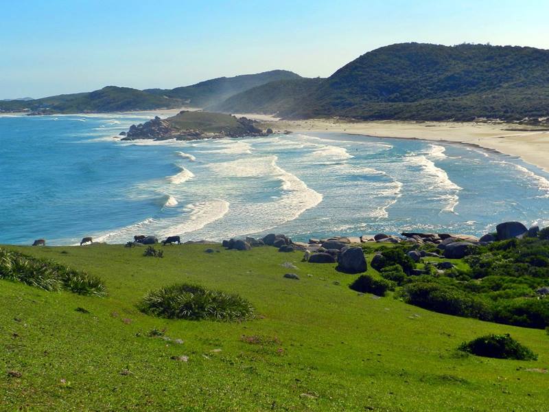 Praia do Gravat - Laguna - Litoral Sul Catarinense - Estado de Santa Catarina - Regio Sul - Brasil