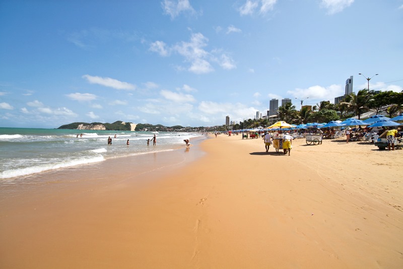 Praia de Ponta Negra - Natal - Estado do Rio Grande do Norte - Regio Nordeste - Brasil