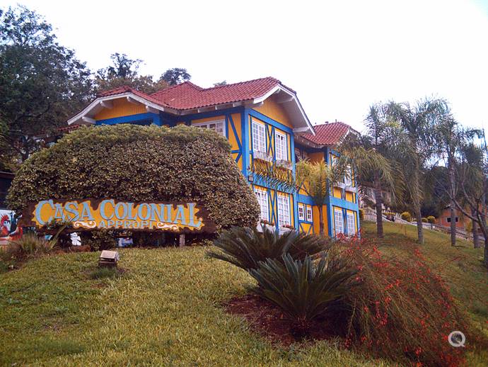 Casa Colonial - Piratuba - Estado de Santa Catarina - Regio Sul - Brasil