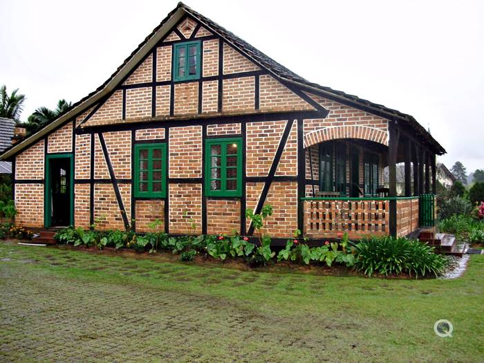 Casa do Imigrante Carl Weege - Pomerode - Vale Europeu - Estado de Santa Catarina - Regio Sul - Brasil