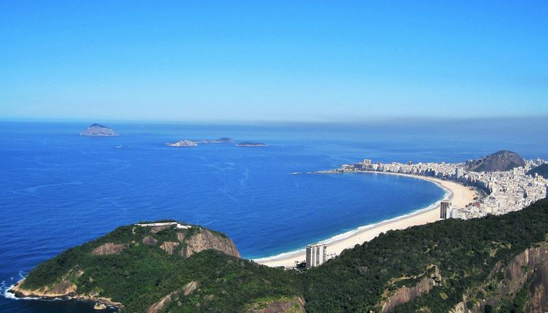 Praia de Copacabana - Rio de Janeiro - Regio Sudeste - Brasil