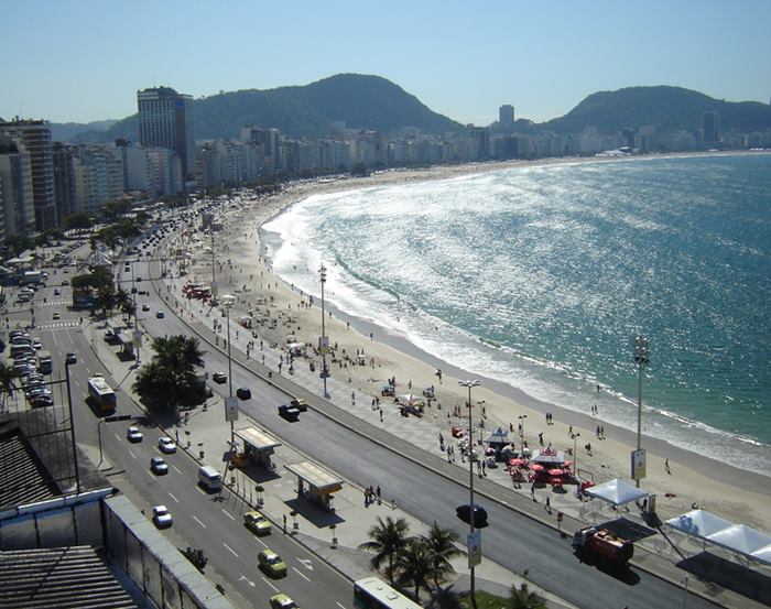 Praia de Copacabana - Rio de Janeiro - Regiao Sudeste - Brasil