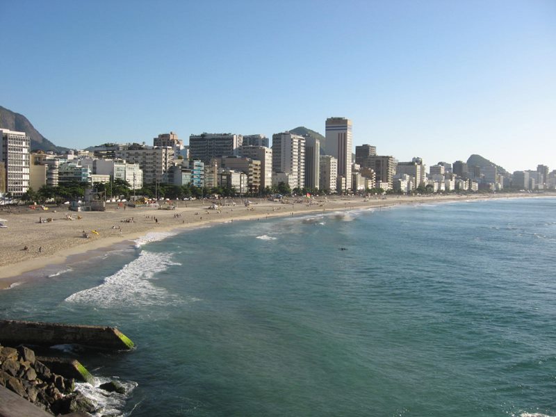 Praia do Leblon - Cidade do Rio de Janeiro - Estado do Rio de Janeiro - Regio Sudeste - Brasil