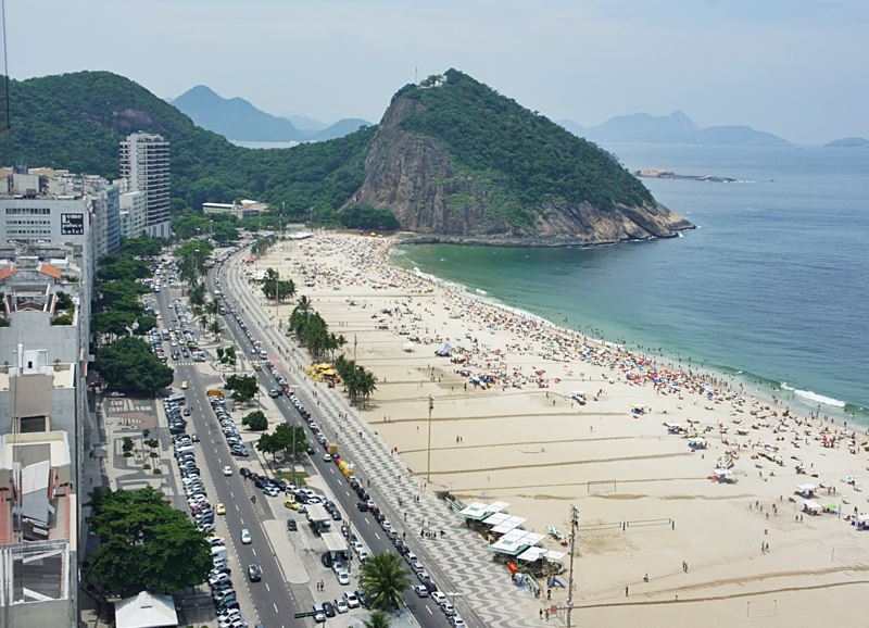 Praia do Leme - Rio de Janeiro - Regio Sudeste - Brasil