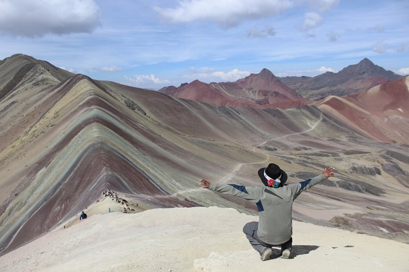 Destinos de viagem - Vinicunca ou Montanha de Sete Cores - Peru - Amrica do Sul - Amrica Latina