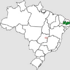 Mapa da Paraba