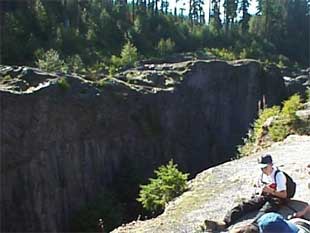 Canionismo - Turismo em c�nions ou viagem para conhecer canyons - Saiba onde pratica canionismo