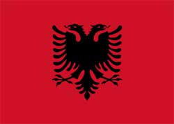 Bandeira da Albnia
