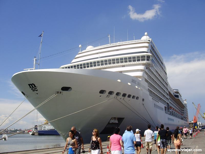 Porto de Montevidu - Cruzeiro Martimo