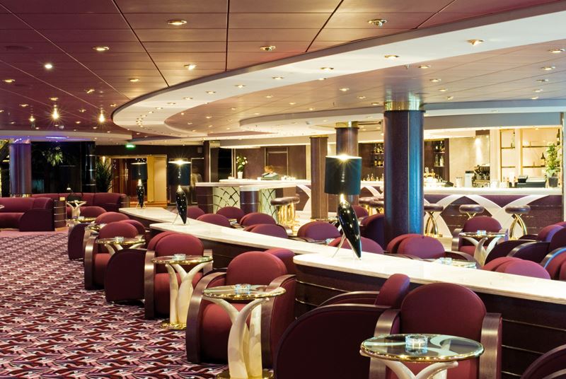 Visão interna do navio de cruzeiro MSC Musica da MSC Cruzeiros