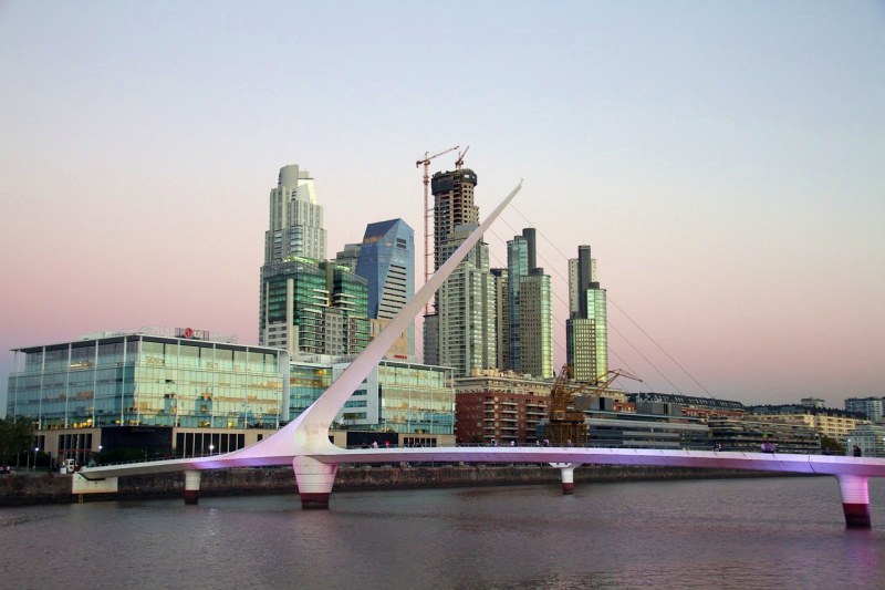 Puente de la Mujer - Puerto Madero - Buenos Aires - Argentina - Amrica do Sul