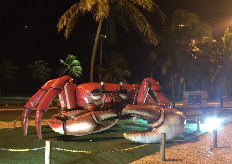 Passarela do Caranguejo - Orla de Atalaia - Aracaju - Estado de Sergipe - Regio Nordeste - Brasil