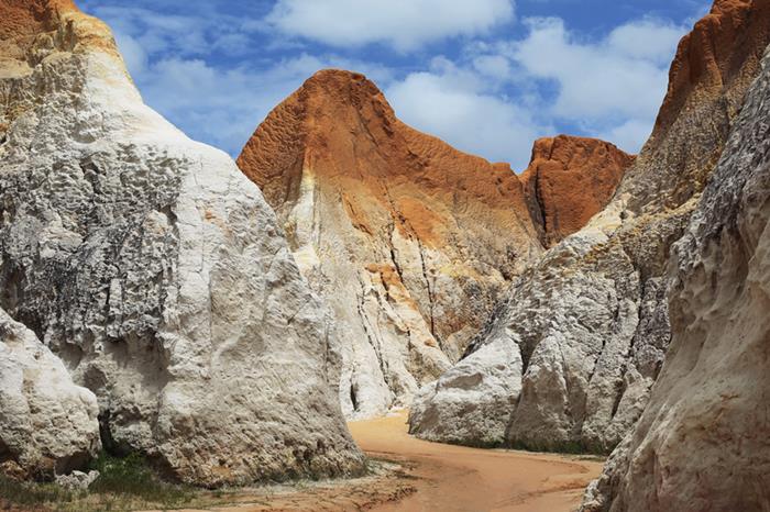 Praia de Morro Branco - Beberibe - Estado do Cear - Regio Nordeste - Brasil