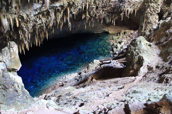 Bonito - Gruta do Lago Azul - Estado de Mato Grosso do Sul - Regio Centro-Oeste - Brasil