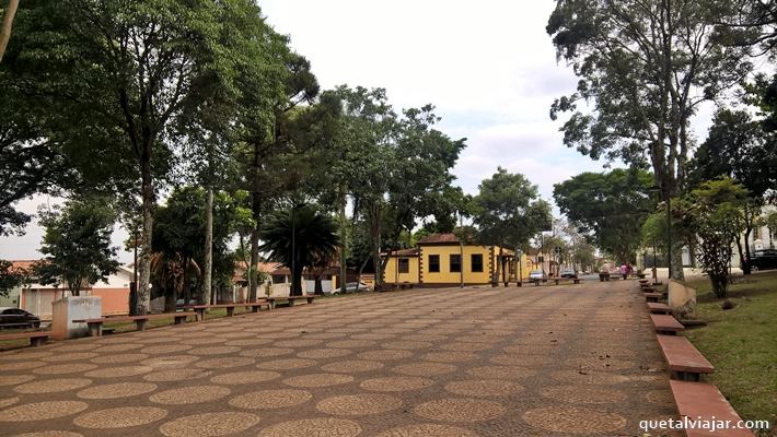 Centro da cidade de Brotas - So Paulo - Regio Sudeste - Brasil