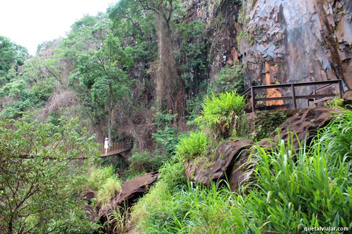 Caminhada (Trekking) - Tipos de Viagem - Trekking de um dia - Recanto das Cachoeiras - Brotas - So Paulo