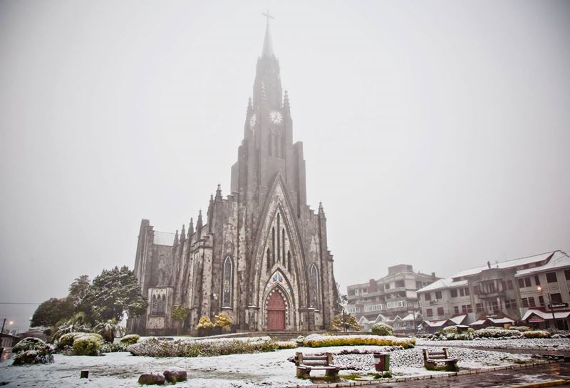 Neve em Canela - Rio Grande do Sul - Regio Sul - Brasil