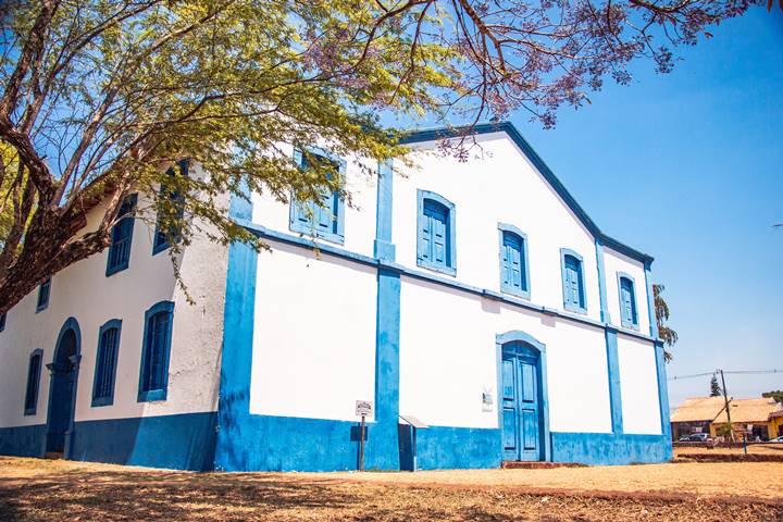 Parquia Santurio de Sant'Ana - Chapada dos Guimares - Estado de Mato Grosso - Regio Centro-Oeste - Brasil