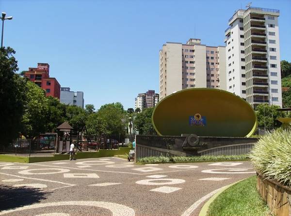 Viajar no feriado de Carnaval para a cidade de Concrdia - Carnaval 2026 em Concrdia - Concha Acstica - Praa Dogello Goss - Estado de Santa Catarina - Regio Sul - Brasil