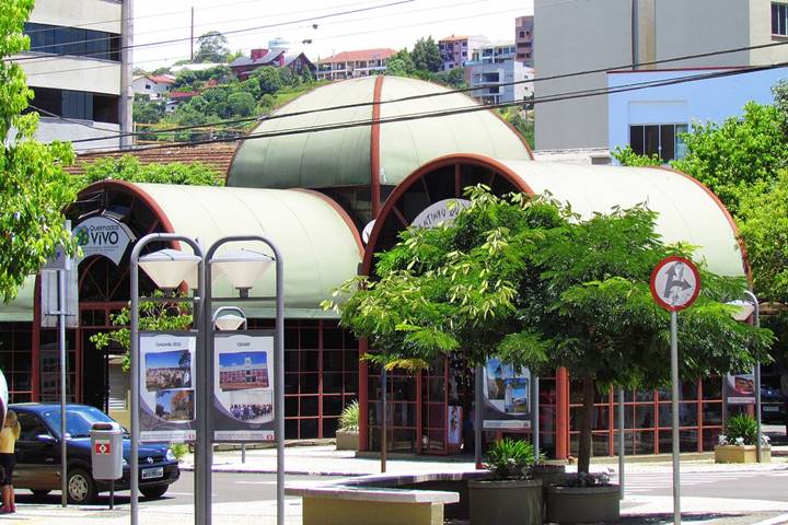 Quiosque da Rua do Comrcio - Concrdia - Santa Catarina - Regio Sul - Brasil