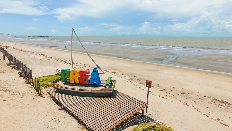 Praia do Pre - Cruz - Estado do Cear - Regio Nordeste - Brasil