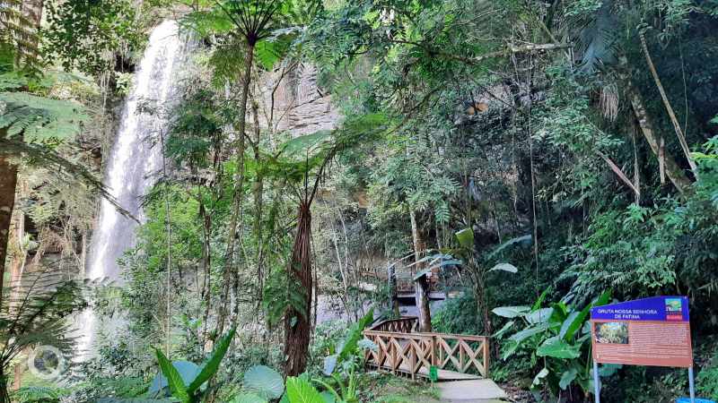 Gruta Nossa Senhora de Ftima - Doutor Pedrinho - Vale Europeu Catarinense - Estado de Santa Catarina - Regio Sul - Brasil