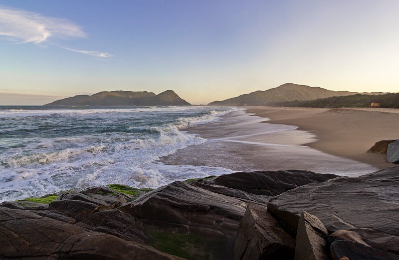 Praia da Armao - Ilha de Florianpolis - Estado de Santa Catarina - Litoral Catarinense - Regio Sul - Brasil
