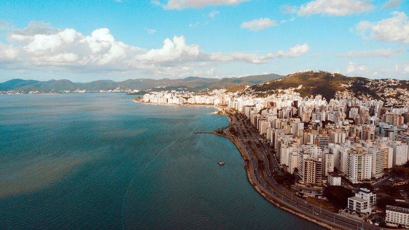 Ilha de Florianpolis - Estado de Santa Catarina - Litoral Catarinense - Regio Sul - Brasil