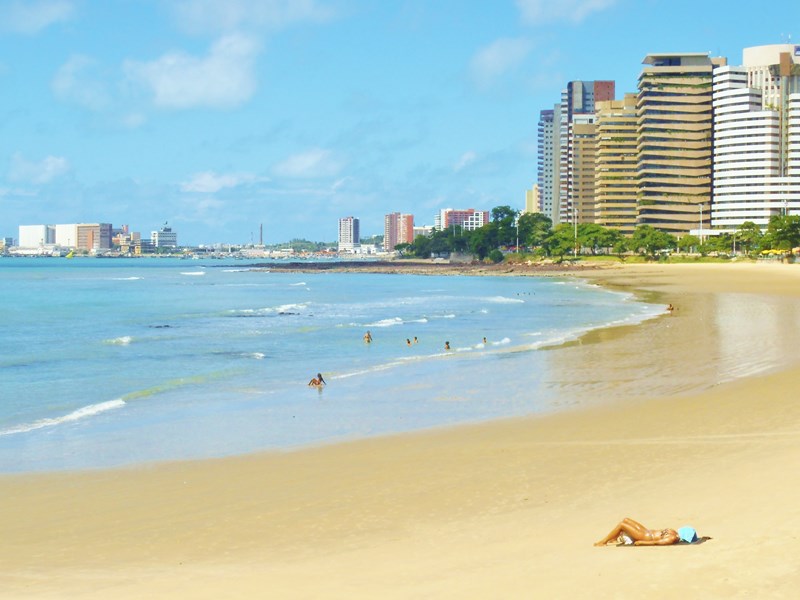 Praia do Meireles - Fortaleza - Estado do Cear - Regio Nordeste - Brasil