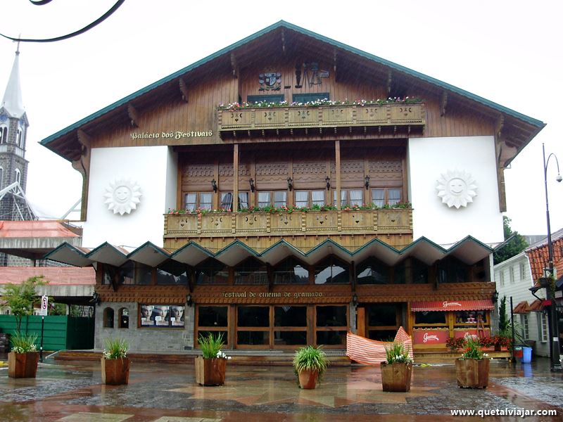 Palcio dos Festivais - Gramado - Serra Gacha - Estado do Rio Grande do Sul - Regio Sul - Brasil