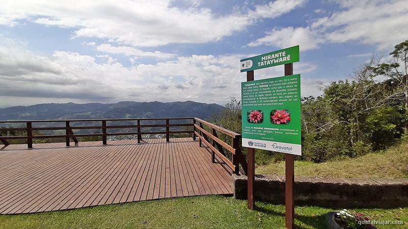 Mirante Tatayware - Gravatal - Sul Catarinense - Estado de Santa Catarina - Regio Sul - Brasil