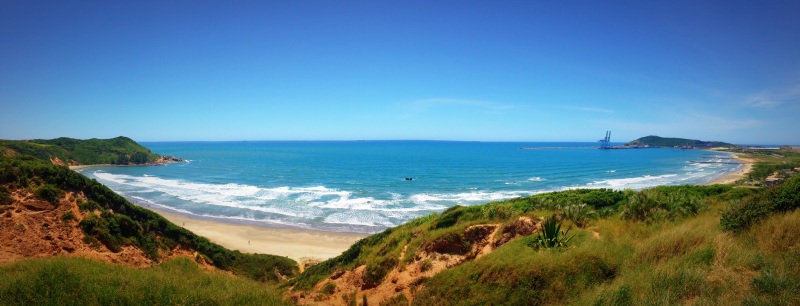 Praia do Porto - Imbituba - Litoral Catarinense - Estado de Santa Catarina - Regio Sul - Brasil