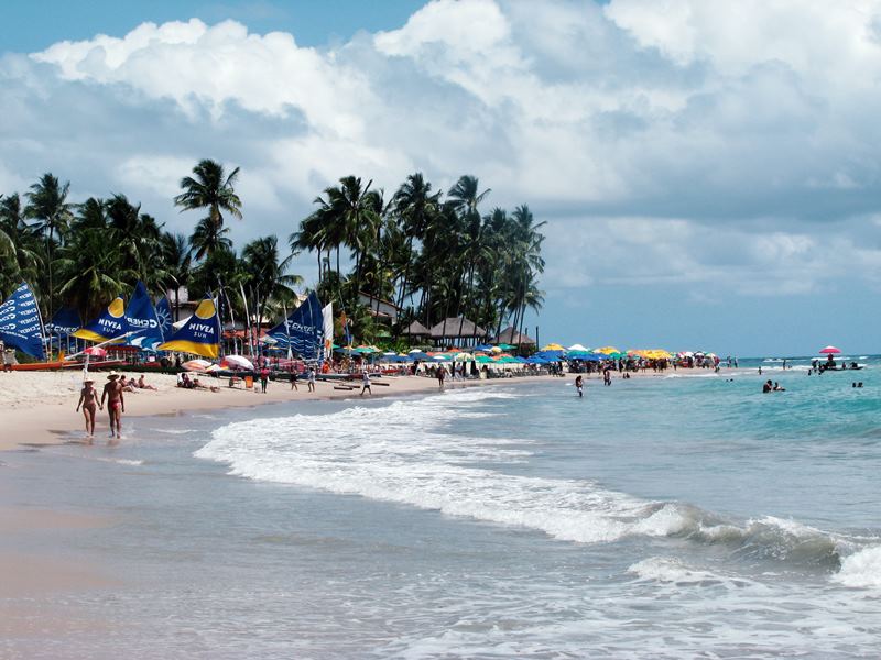 Praia de Porto de Galinhas - Ipojuca - Estado de Pernambuco - Regio Nordeste - Brasil