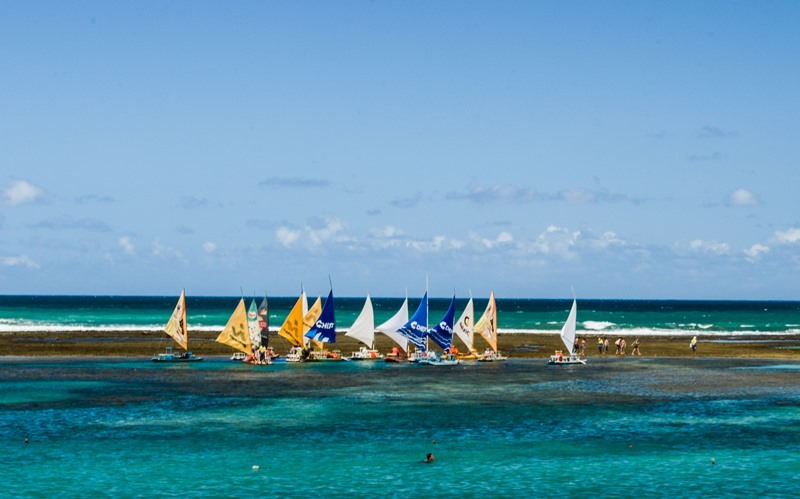 Praia de Porto de Galinhas - Ipojuca - Estado de Pernambuco - Regio Nordeste - Brasil