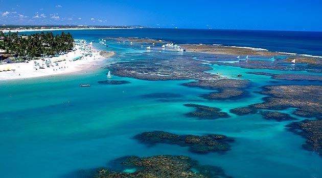 Praia de Porto de Galinhas - Ipojuca - Estado de Pernambuco - Regio Nordeste - Brasil