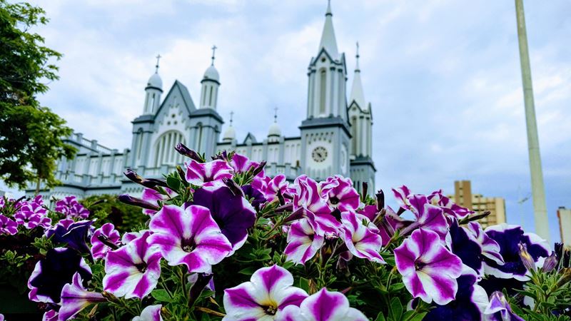 Igreja Matriz do Santssimo Sacramento - Itaja - Litoral Norte Catarinense - Estado de Santa Catarina - Regio Sul - Brasil