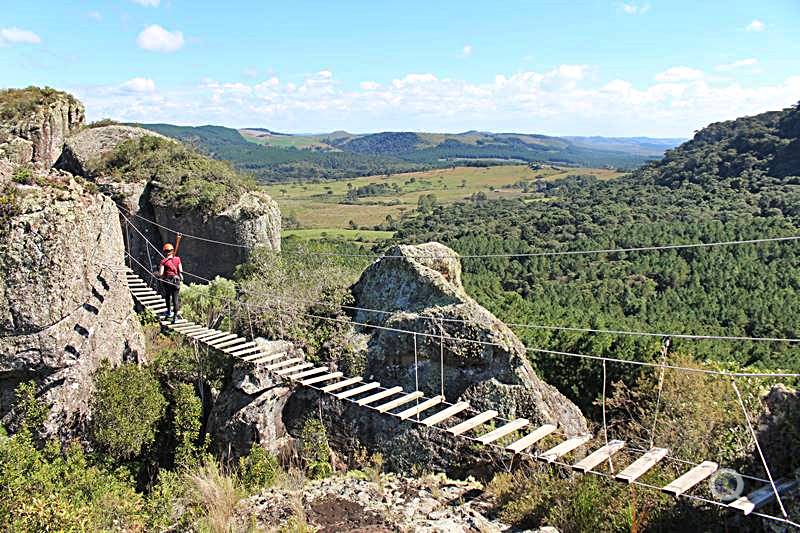 Parque de Aventuras Pedras Brancas - Lages - Serra Catarinense - Santa Catarina - Regio Sul - Brasil