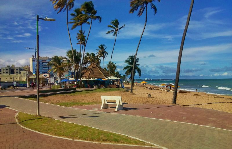 Praia de Jatiúca - Maceió - Estado de Alagoas - Litoral Alagoano - Região Nordeste - Brasil