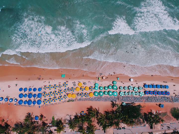 Praia de Ponta Negra - Natal - Estado do Rio Grande do Norte - Regio Nordeste - Brasil