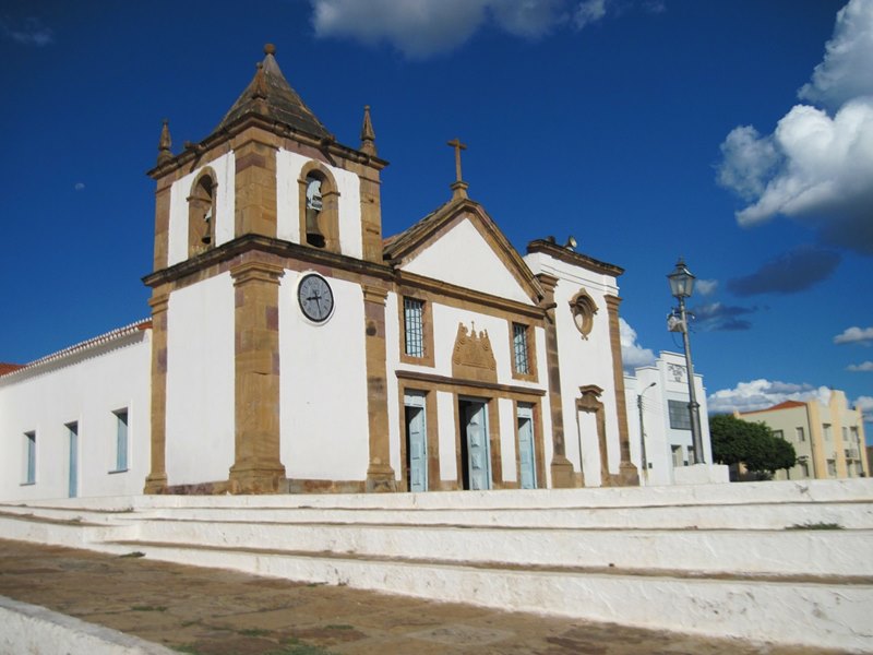Igreja Matriz de Nossa Senhora da Vitria - Oeiras - Estado do Piau - Regio Nordeste - Brasil