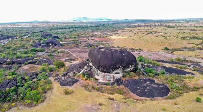 Stio Arqueolgico da Pedra Pintada - Pacaraima - Estado de Roraima - Regio Norte - Brasil