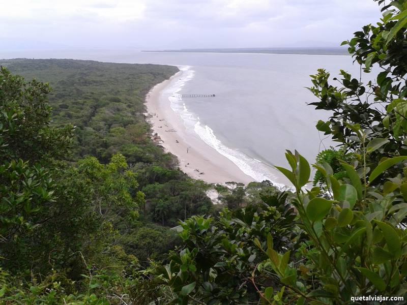 Praia da Fortaleza - Nova Braslia - Ilha do Mel - Paranagu - Estado do Paran - Regio Sul - Brasil
