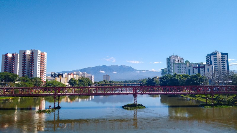 Ponte Nilo Peanha - Rio Paraba do Sul - Resende - Estado do Rio de Janeiro - Regio Sudeste - Brasil