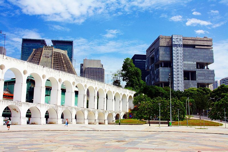 Arcos da Lapa - Bondinho de Santa Teresa - Rio de Janeiro - Regio Sudeste - Brasil