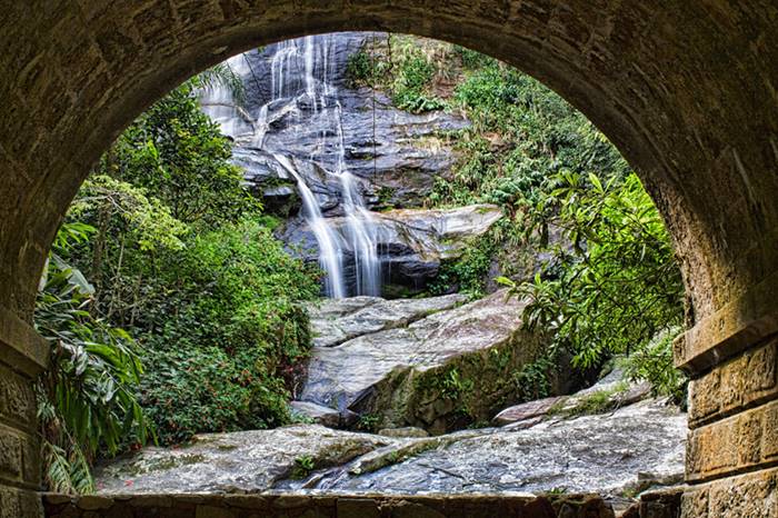 Parque Nacional da Tijuca - Cascatinha Taunay - Floresta da Tijuca - Rio de Janeiro - Regio Sudeste - Brasil